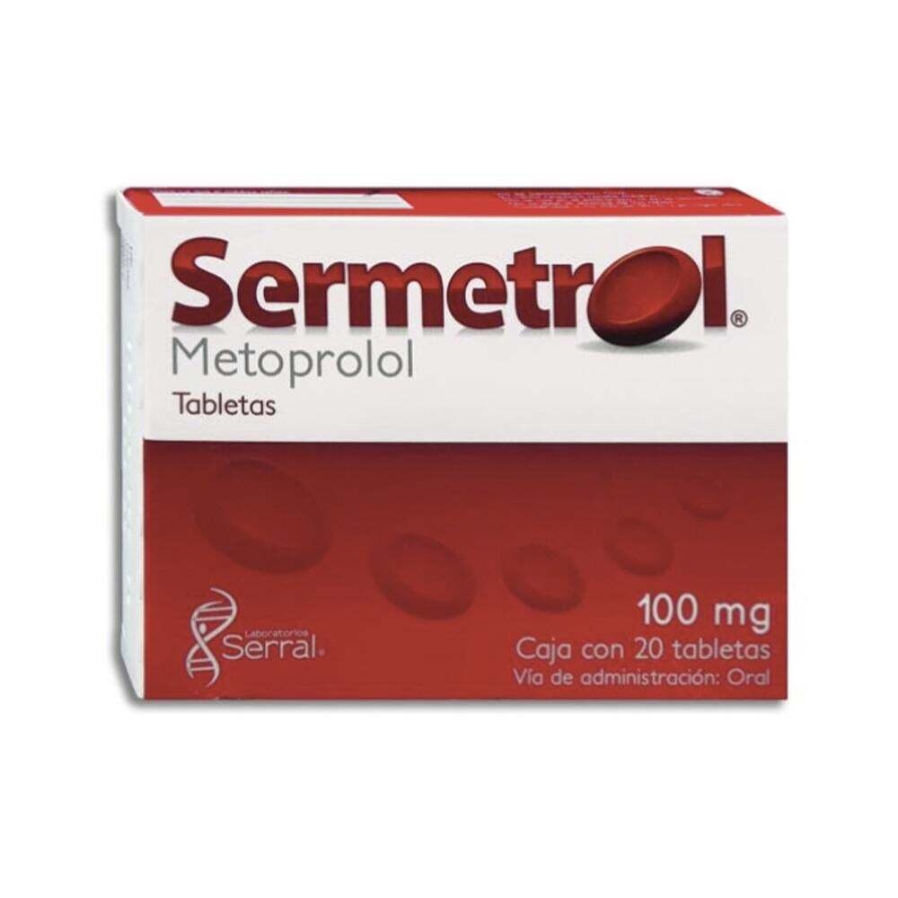 SERMETROL 100 MG 20 TAB