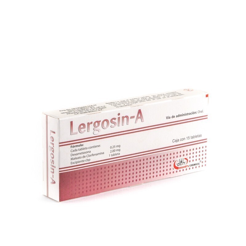 LERGOSIN A 0.25/2.0 MG 15 TAB