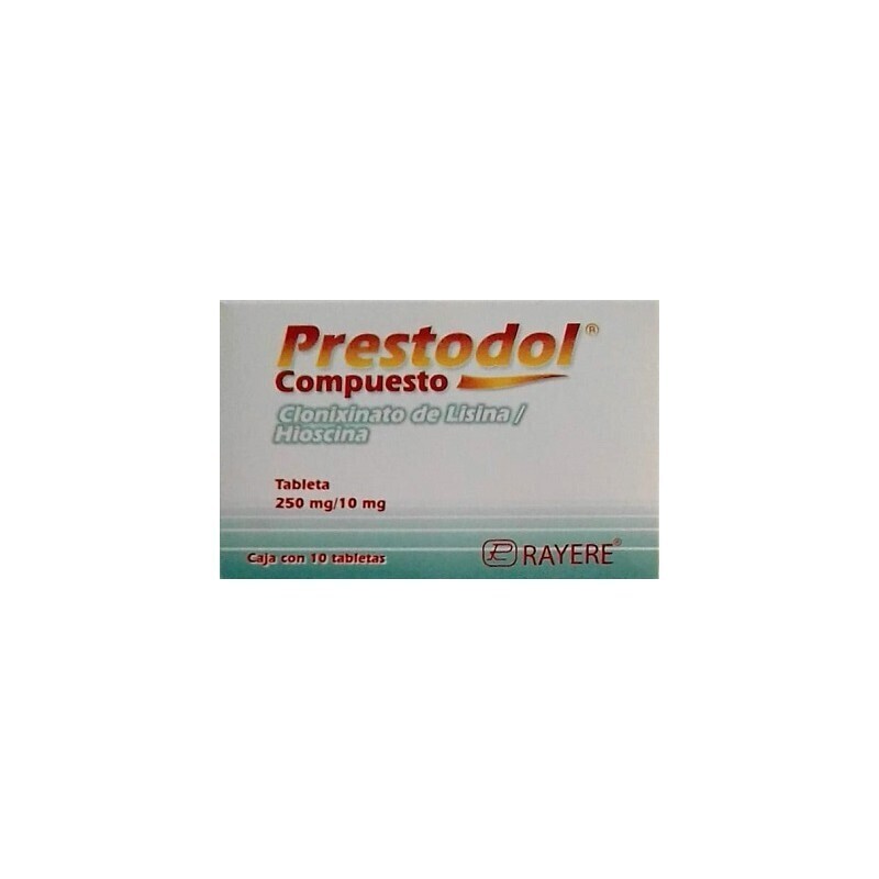 PRESTODOL COMPUESTO 250/10 MG 10 TAB