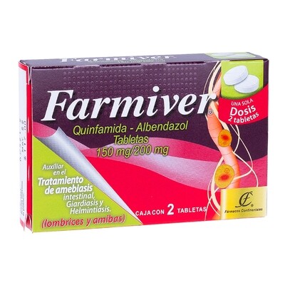 FARMIVER 150/200 MG 2 TAB