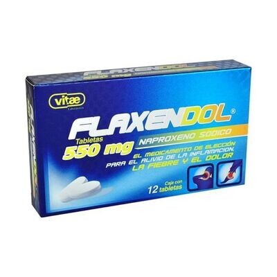 FLAXENDOL 550 MG 12 TAB