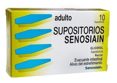 SENOSIAIN ADULTO 10 SUSPOSITORIOS