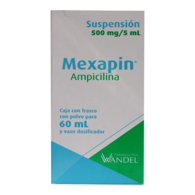 MEXAPIN 500/5 ML SUSP 60 ML