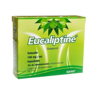 EUCALIPTINE 100 MG/ML IM 10 AMP