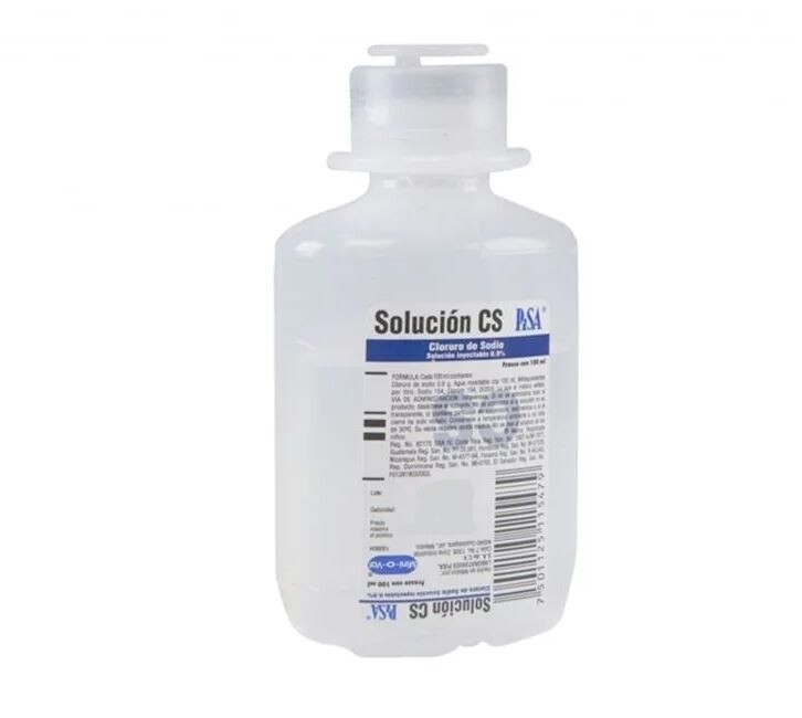 SOLUCION CS 0.9% PLASCO FCO 100 ML PISA