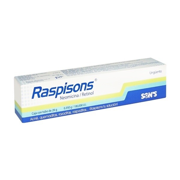 RASPISONS 0.350/100,000/100 G TBO 28 G