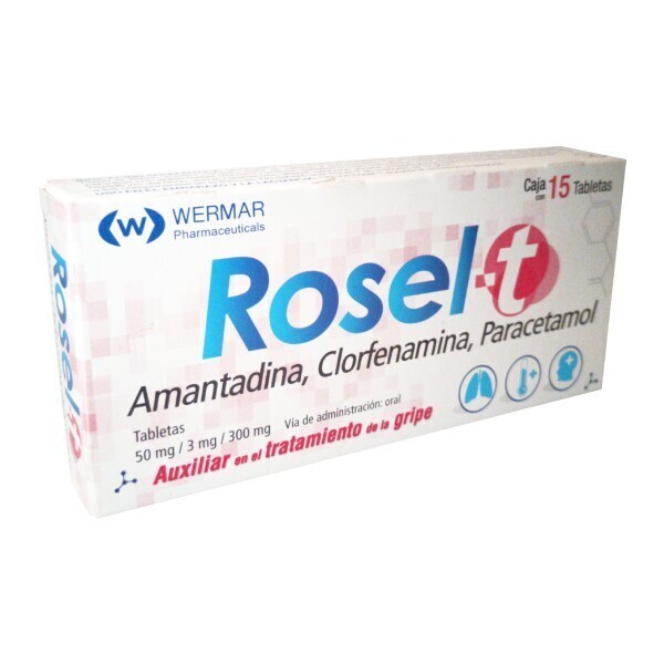 ROSEL-T 300/50/3 MG 15 TAB