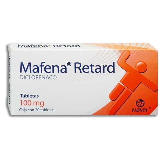 MAFENA RETARD 100 MG 20 TAB