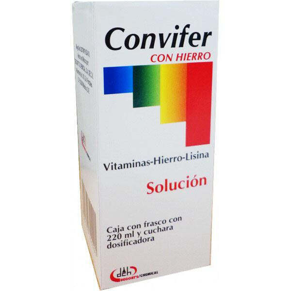 CONVIFER CON HIERRO SOL 220 ML