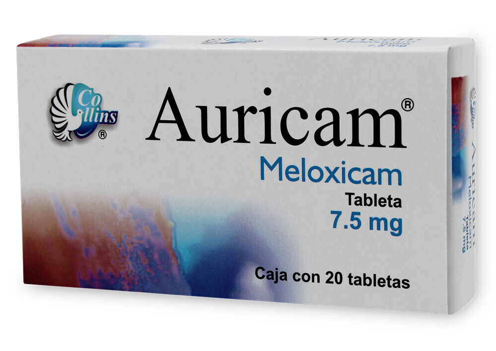 AURICAM 7.5 MG 20 TAB