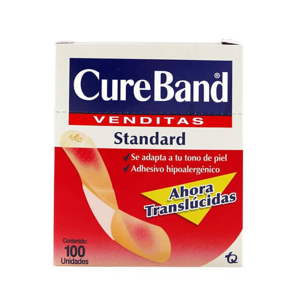 CUREBAND VENDITAS 100 PIEZAS