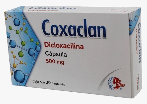 COXACLAN 500 MG 20 CAP