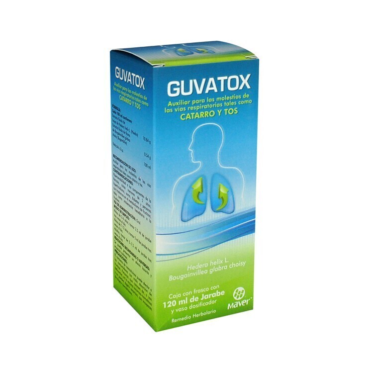 GUVATOX 10.84/0.54 G/100 ML JBE 120 ML