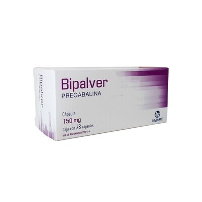 BIPALVER 150 MG 28 CAP
