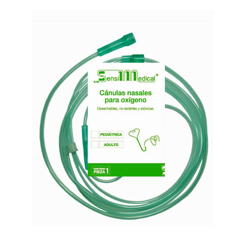CANULA NASAL PARA OXIGENO AD PZA SENSIMEDICAL
