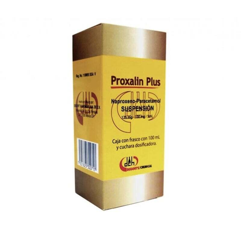 PROXALIN PLUS 125/100 MG/5 ML SUSP 100 ML
