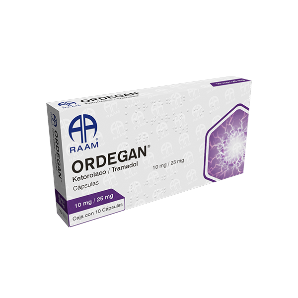 ORDEGAN 10/25 MG 30 CAP