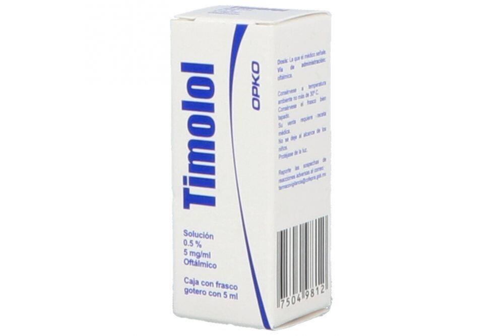 TIMOLOL 5 MG GOT 5 ML OPKO