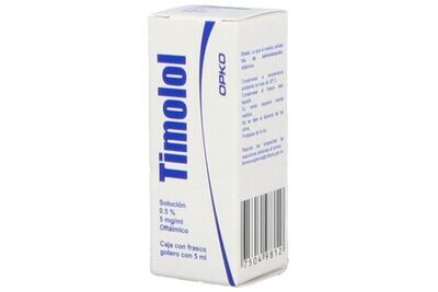 TIMOLOL 5 MG GOT 5 ML OPKO