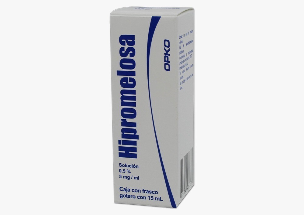 HIPROMELOSA 0.5% 5 MG GOT 15 ML OPKO