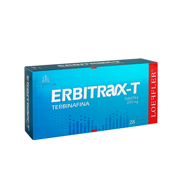 ERBITRAX-T 250 MG 28 TAB