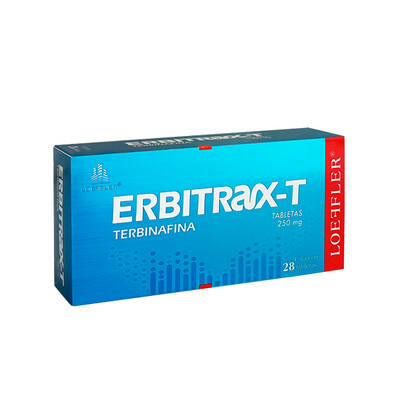 ERBITRAX-T 250 MG 28 TAB