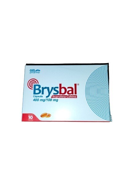 BRYSBAL 400/100 MG 10 CAP