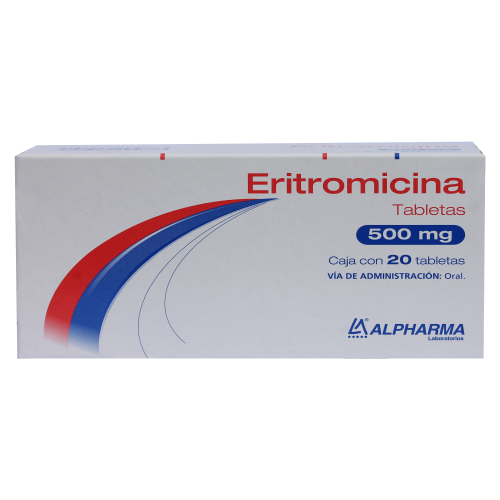 ERITROMICINA 500 MG 20 TAB ALPHARMA