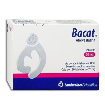 BACAT 20 MG 30 TAB