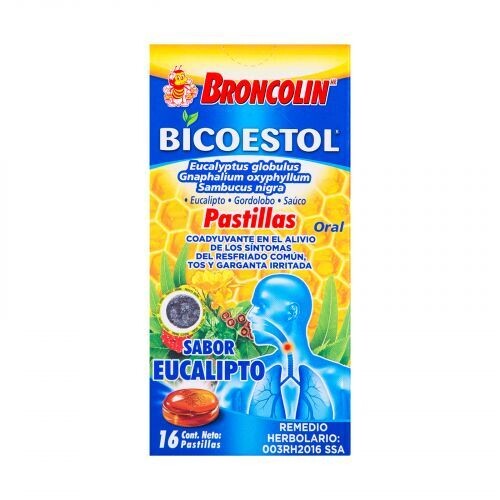 BICOESTOL EUCALIPTO PQTE 16 PAST 40 G