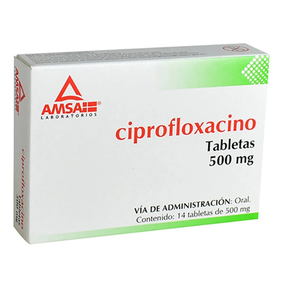 CIPROFLOXACINO 500 MG 14 TAB AMSA