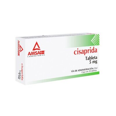 CISAPRIDA 5 MG 30 TAB AMSA