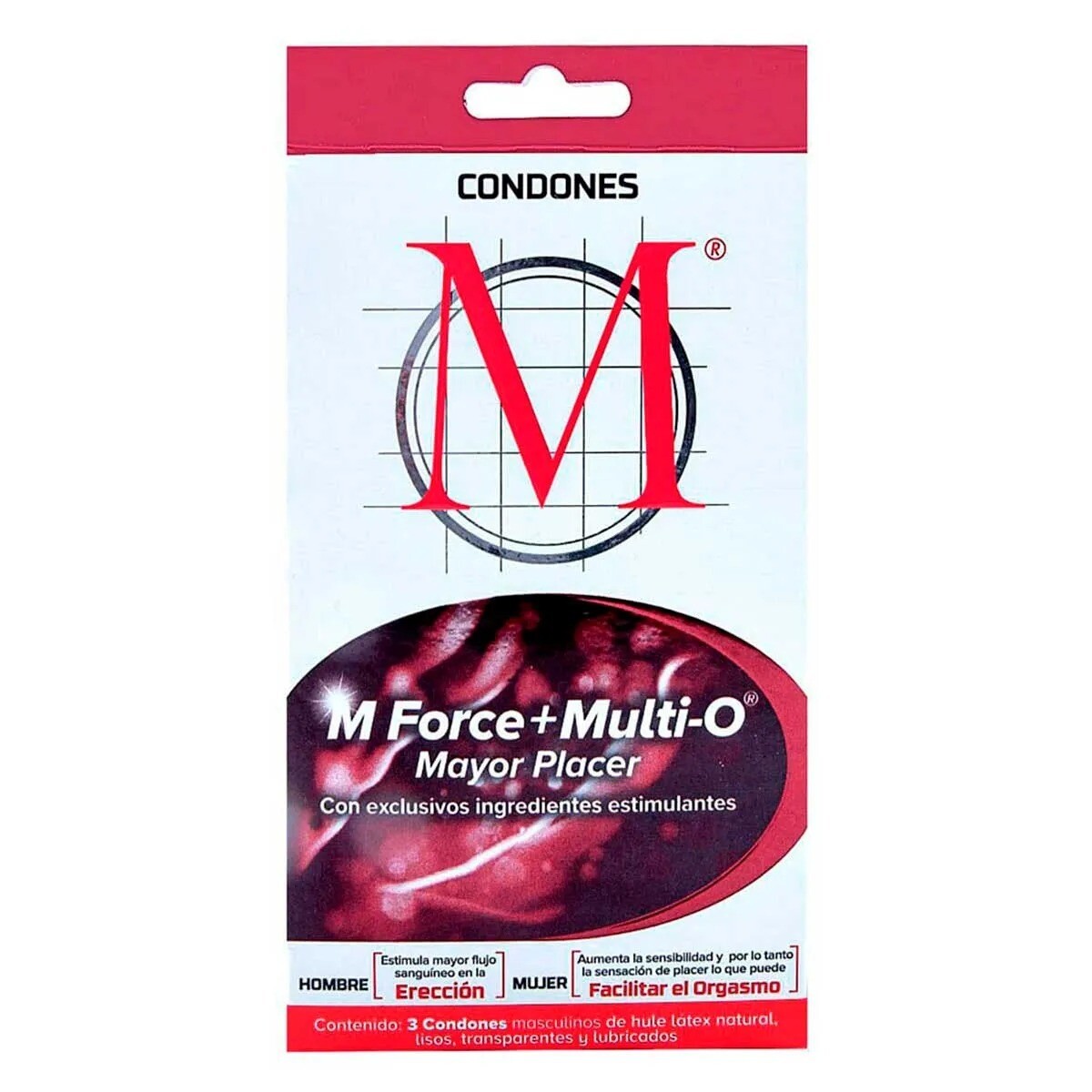 CONDONES M FORCE &amp; MULTI-O 3 CONDONES