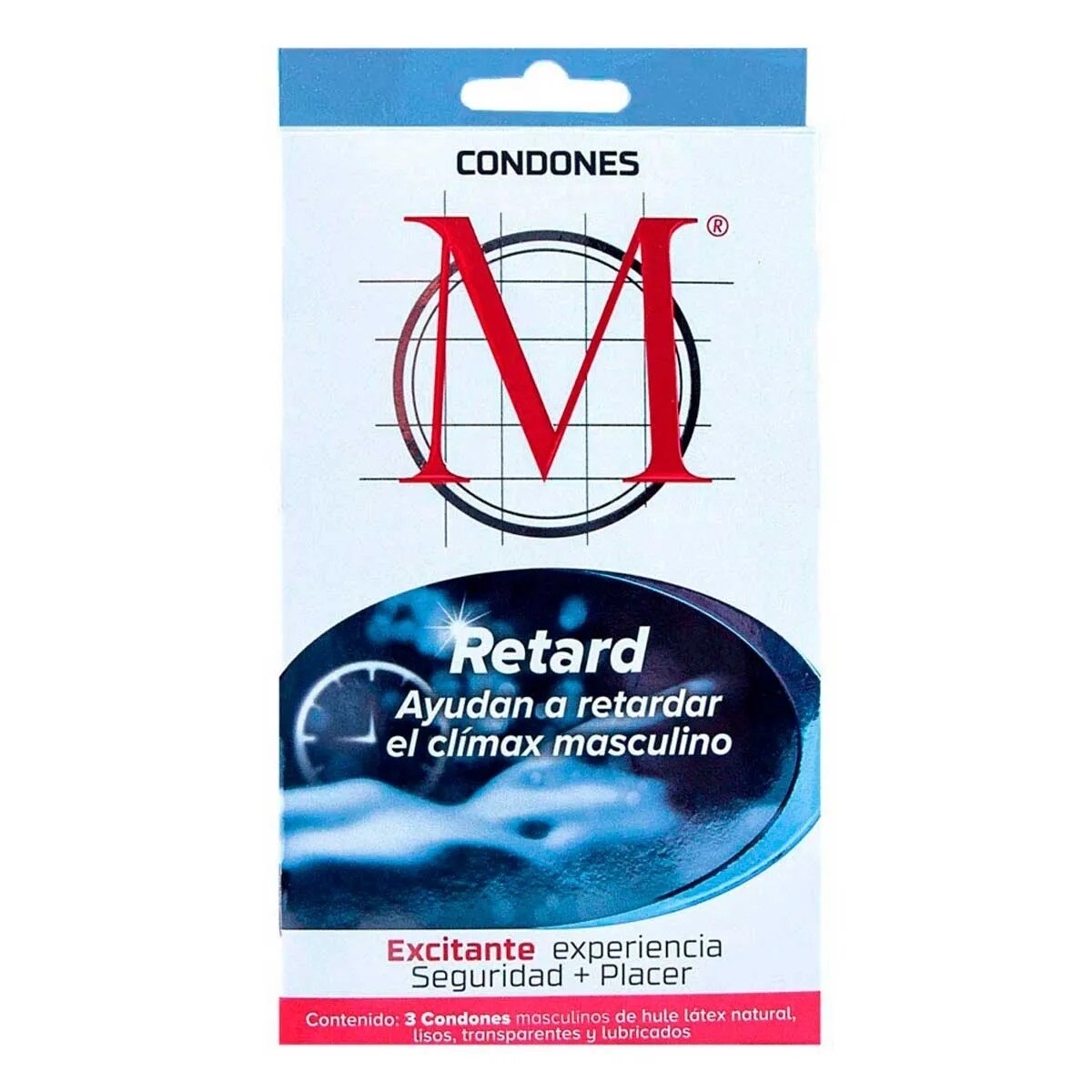 CONDONES M RETARD 3 CONDONES