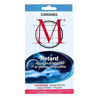 CONDONES M RETARD 3 CONDONES