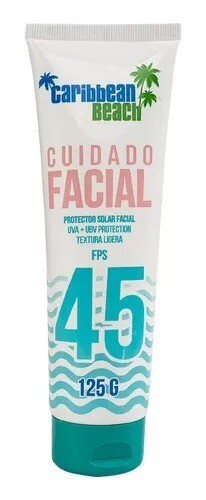 CUIDADO FACIAL FPS 45 CREMA TUBO 125 G CARRIBEAN BEACH