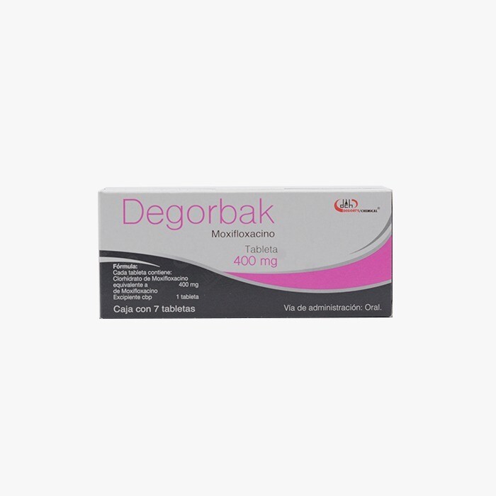 DEGORBAK 400 MG 7 TAB