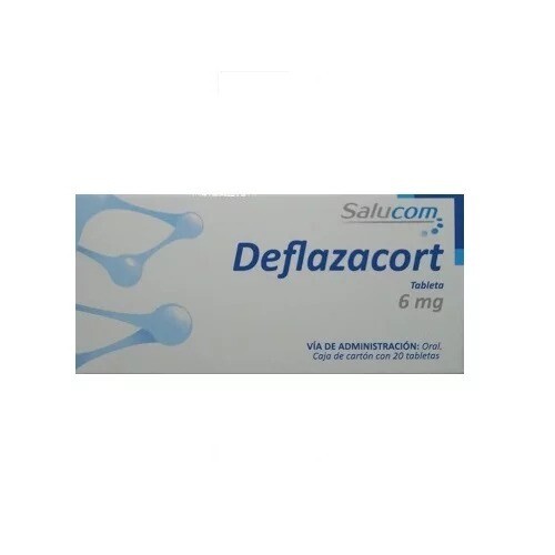 DEFLAZACORT 6 MG 20 TAB SALUCOM