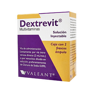 DEXTREVIT IV 10 ML 2 AMP