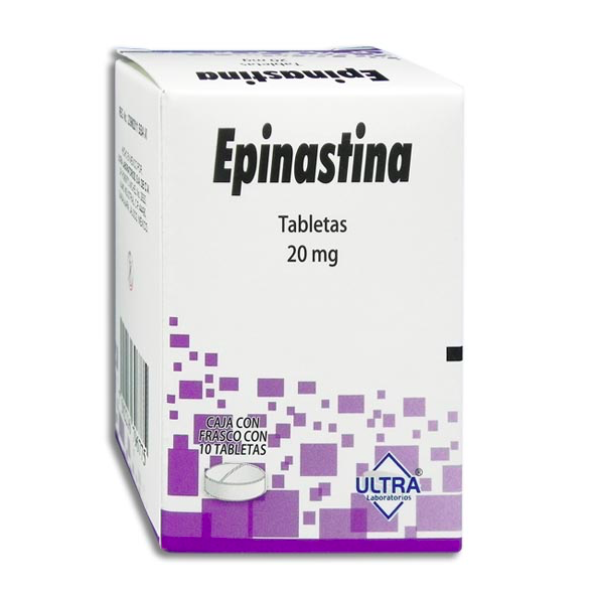 EPINASTINA 20 MG 10 TAB ULTRA