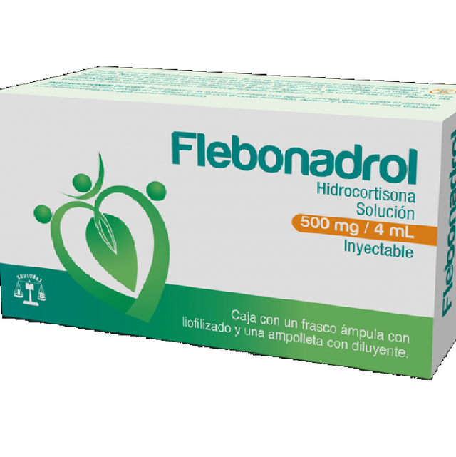 FLEBONADROL 500 MG/4 ML IM, IV AMP