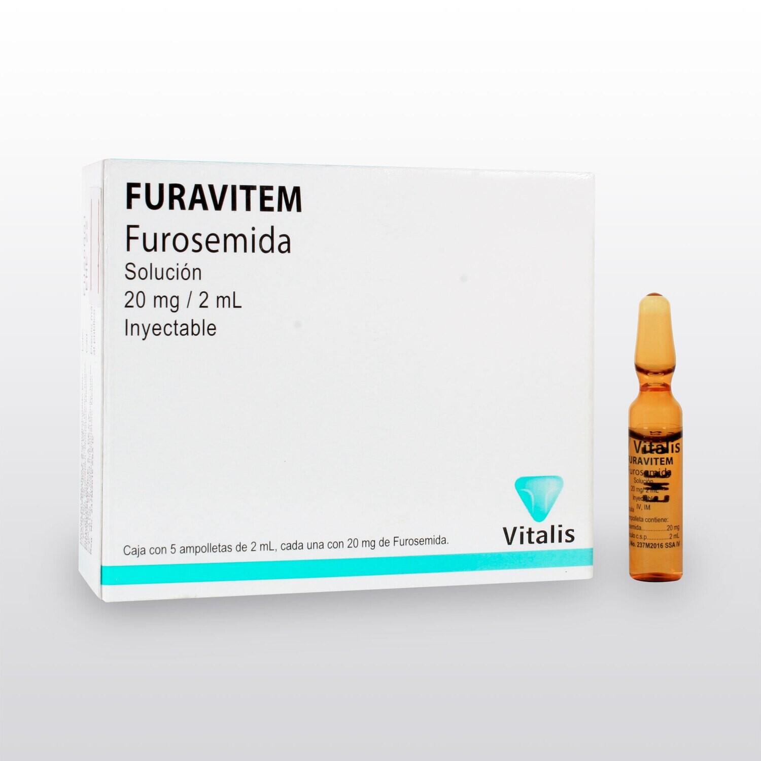 FURAVITEM 20 MG/2 ML 5 AMP