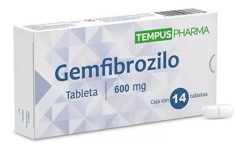 GEMFIBROZILO 600 MG 14 TAB TEMPUSPHARMA