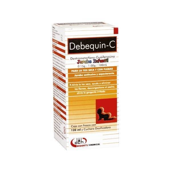 DEBEQUIN-C INFANTIL 0.15/1.0 G/100 ML SUSP 120 ML