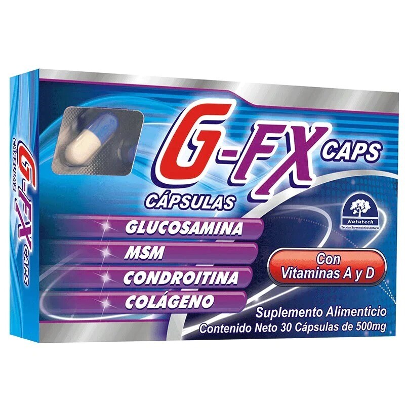 G-FX CAPS 113.6/50/10/500 MG 30 CAP