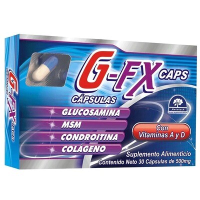 G-FX CAPS 113.6/50/10/500 MG 30 CAP