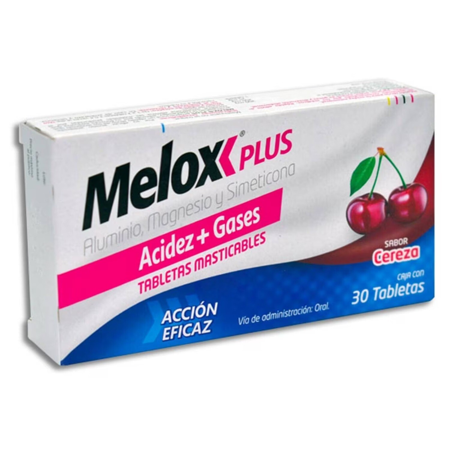 MELOX PLUS 30 TAB MAST CEREZA