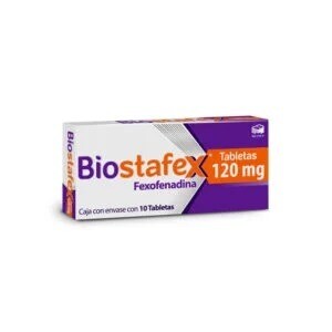 BIOSTAFEX 120 MG 10 TAB