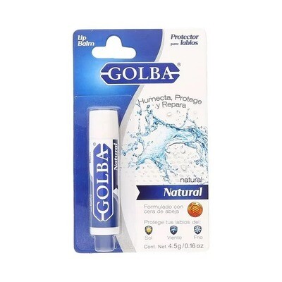 PROTECTOR LABIAL NATURAL BLISTER 4.5 G /0.16 OZ GOLBA