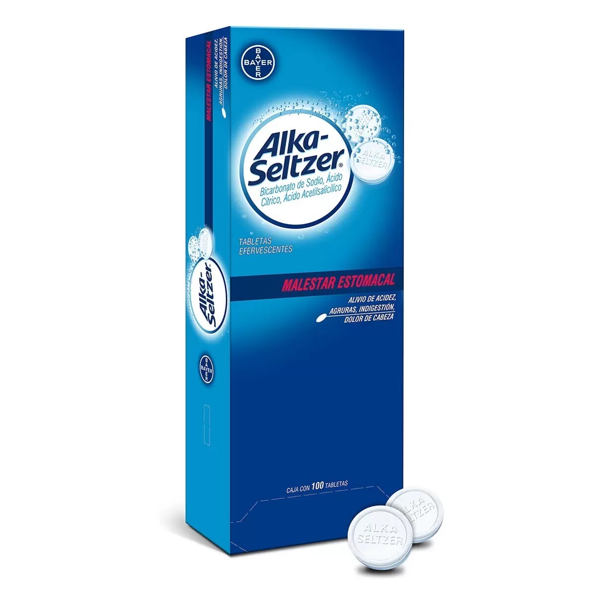 ALKA-SELTZER 100 TAB EFERV